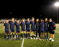 Boys Soccer Senior Night 1-10-24